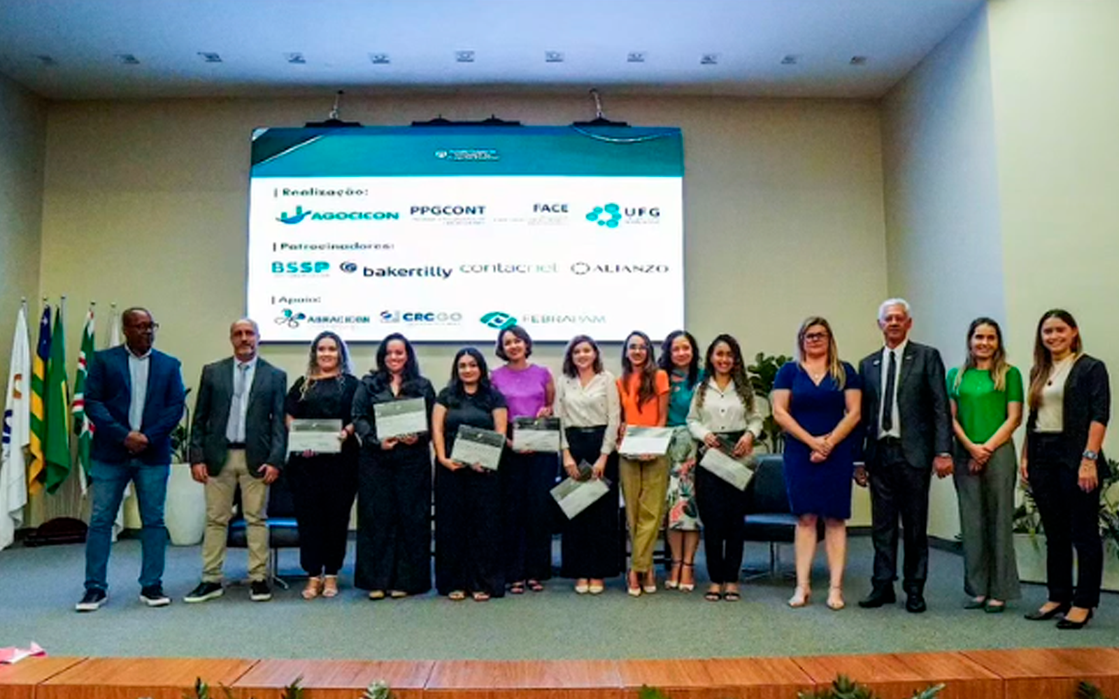 Entrega PRÊMIO GOIANO DE EXCELÊNCIA NA PESQUISA CONTÁBIL 2024